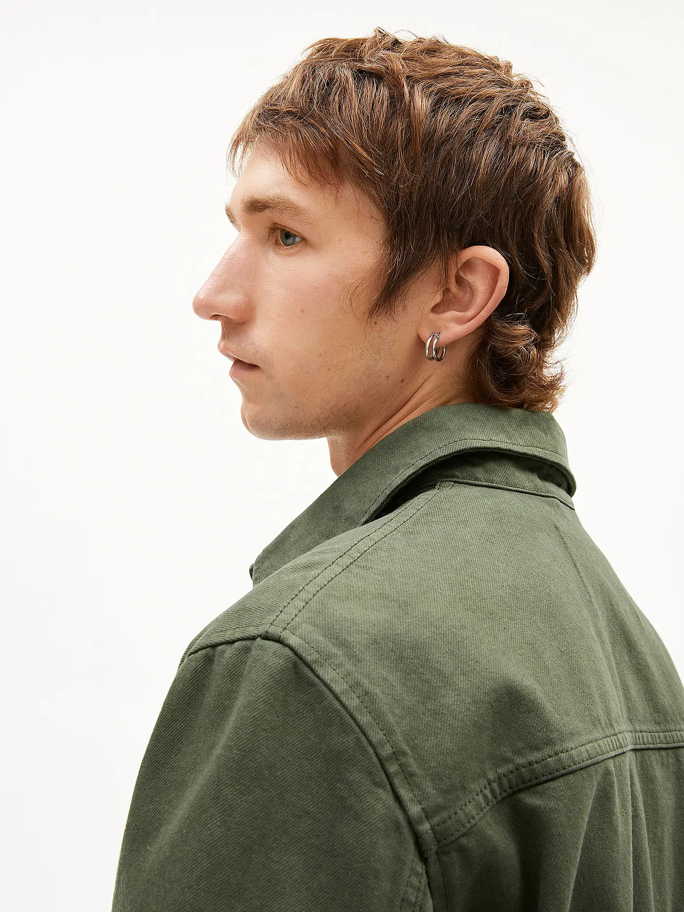 ARMEDANGELS | Overshirt YUNAAI CORDUROY | olive