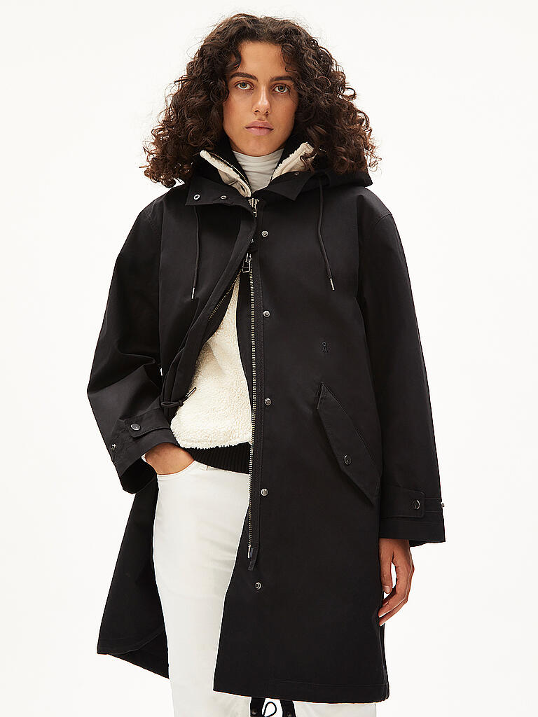 ARMEDANGELS | Parka PENEDAA | schwarz