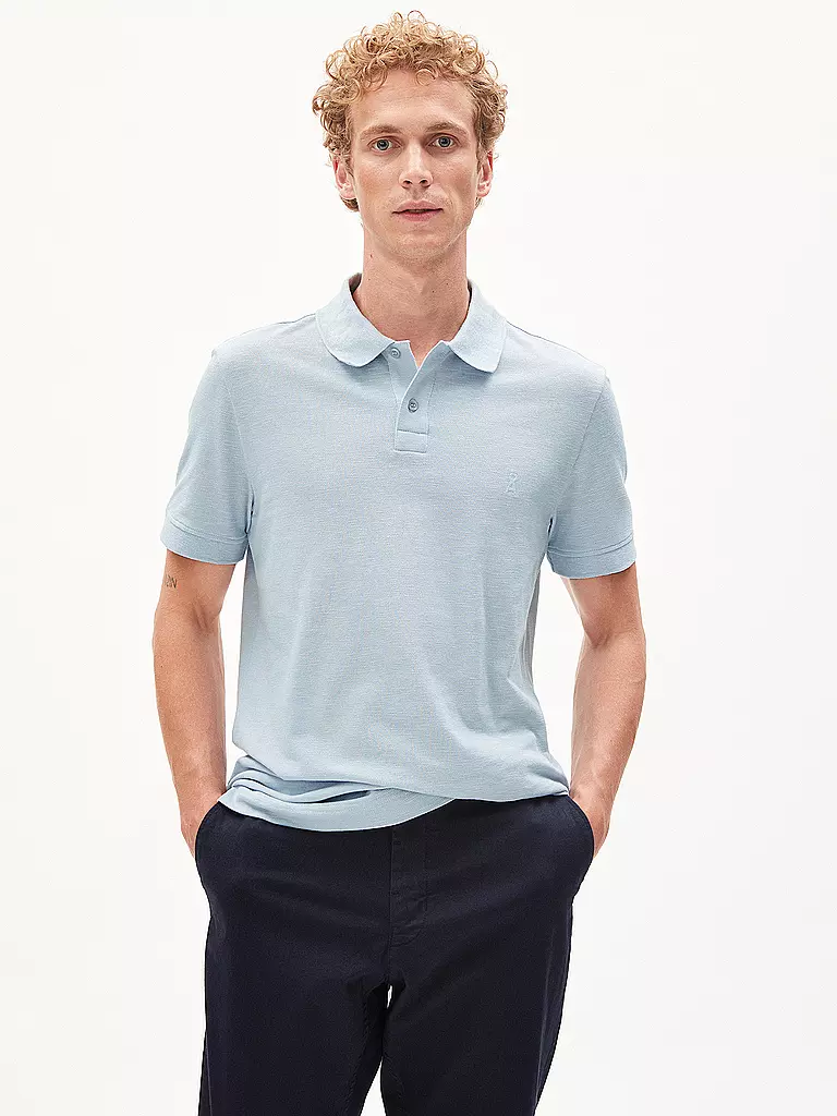 ARMEDANGELS | Poloshirt FIBRAA | hellblau