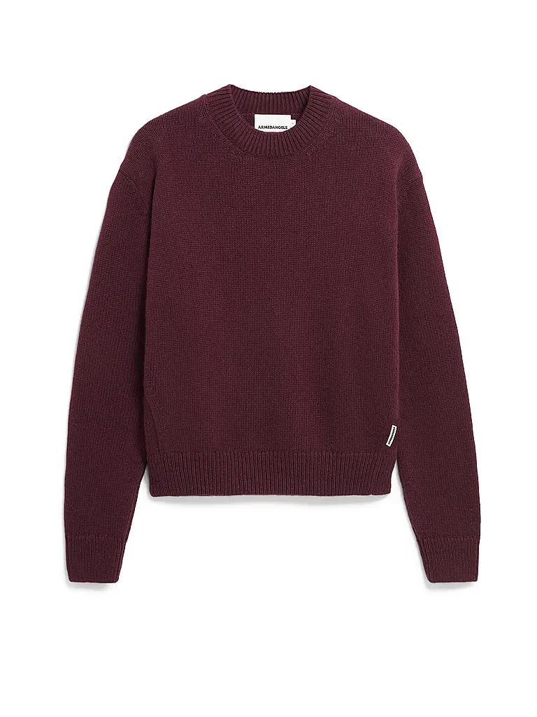 ARMEDANGELS | Pullover BALBAA | dunkelrot