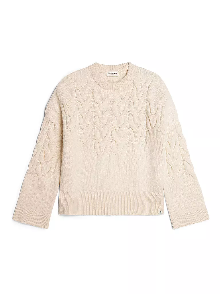 ARMEDANGELS | Pullover BRUNAA CABLE | creme