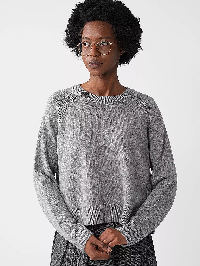 ARMEDANGELS | Pullover DILIRIAA REGLANA | hellgrau
