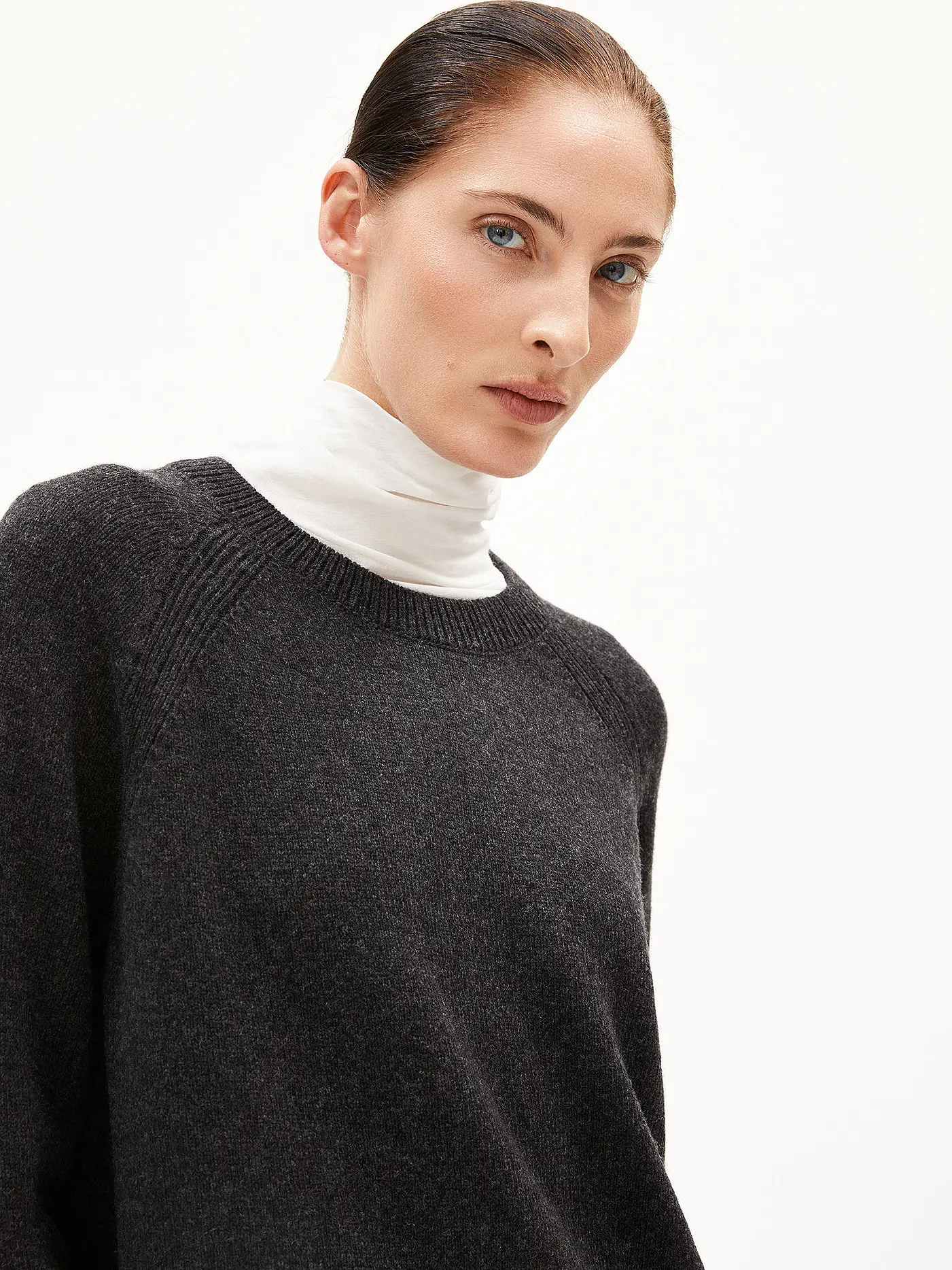 ARMEDANGELS | Pullover DILIRIAA REGLANA | grau