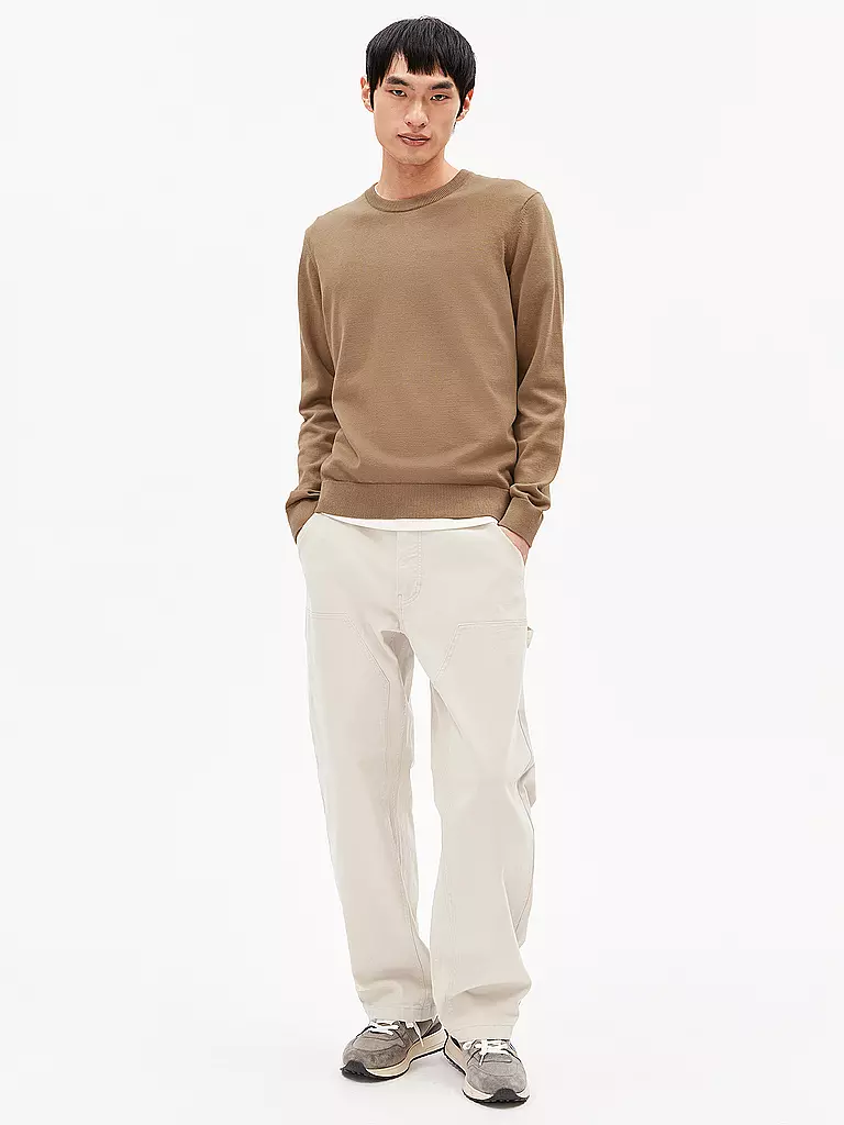 ARMEDANGELS | Pullover LOUKAA  | camel