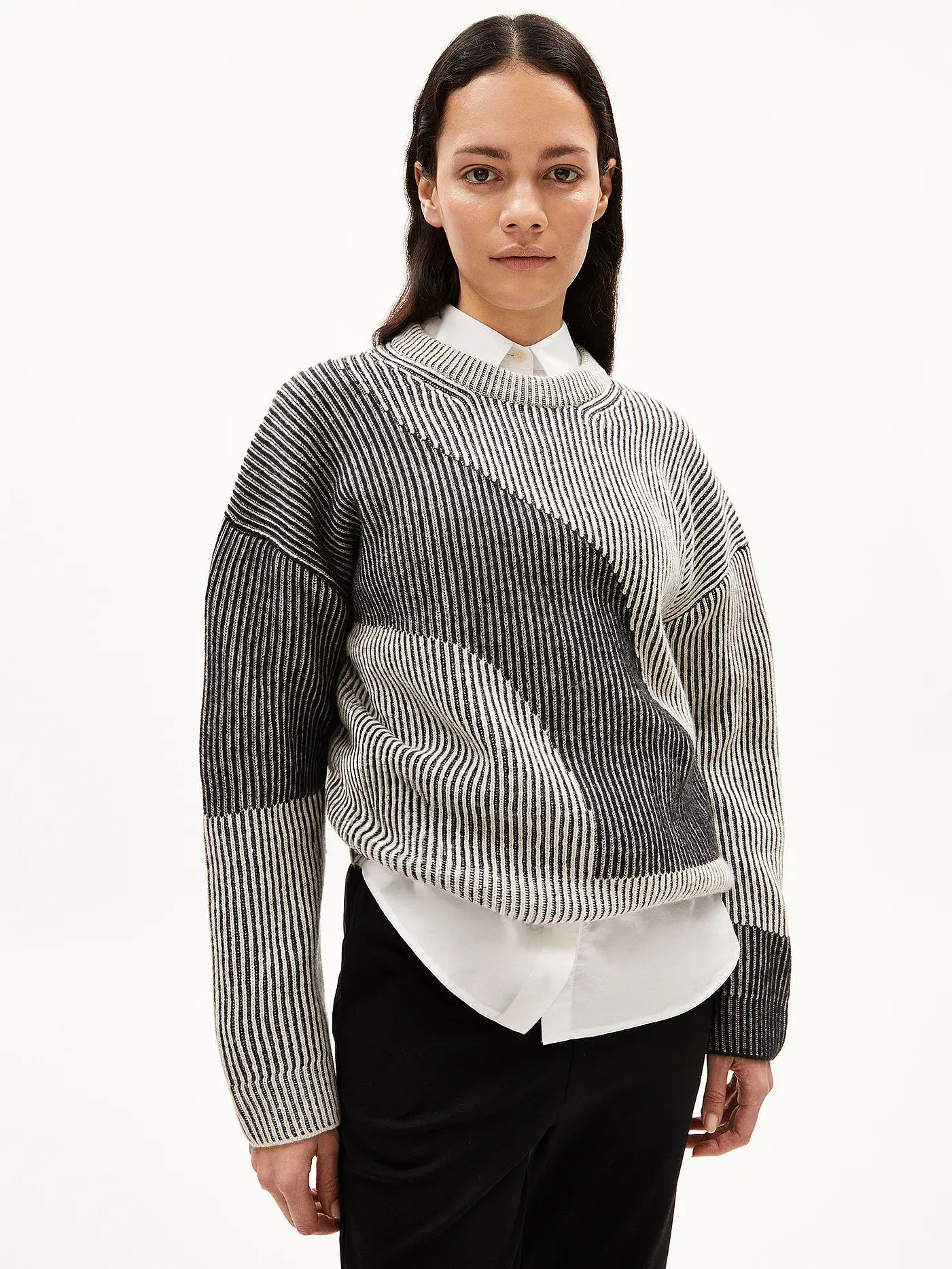 ARMEDANGELS | Pullover MAYRAA VANISE | schwarz