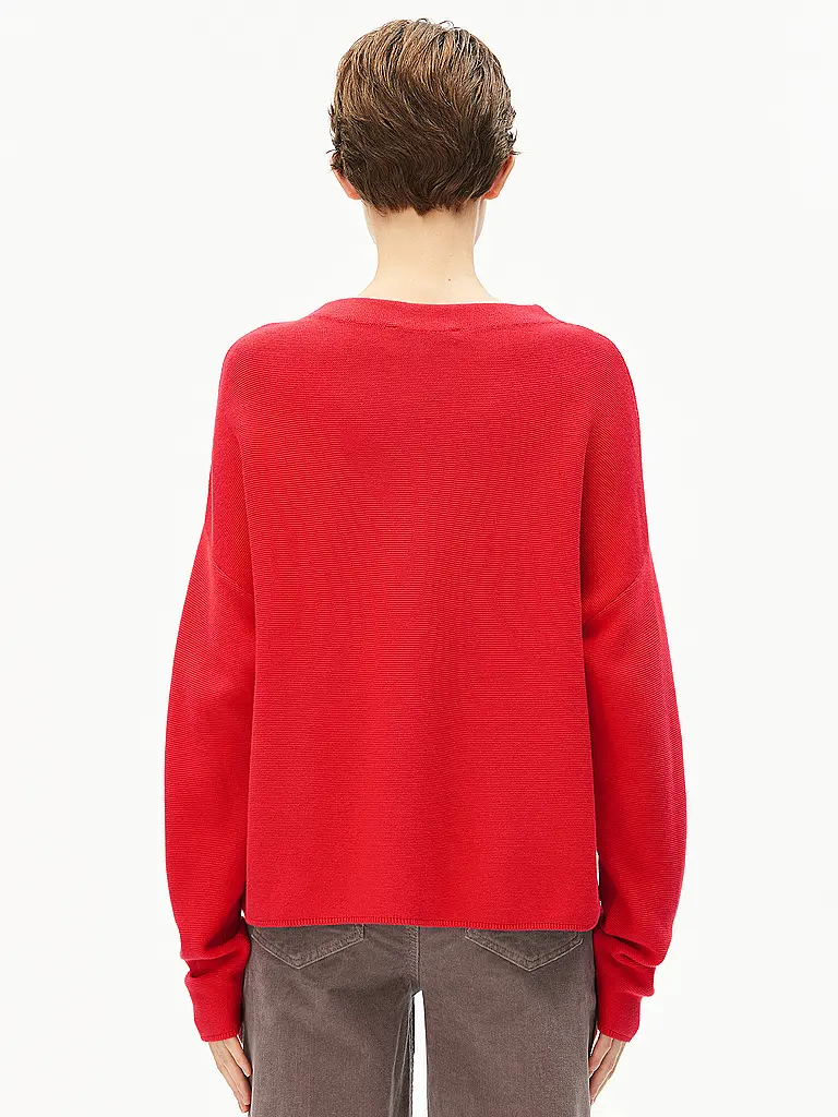 ARMEDANGELS | Pullover MERINAA | rot