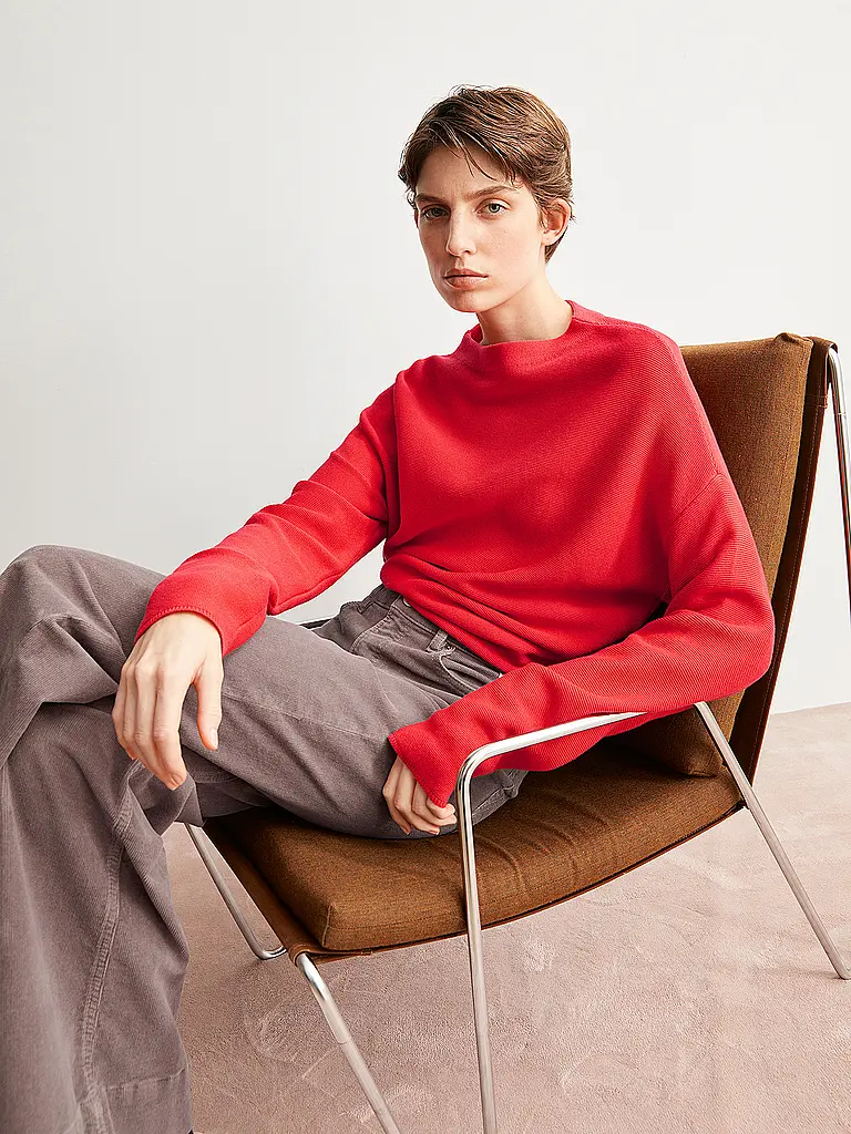 ARMEDANGELS | Pullover MERINAA | rot