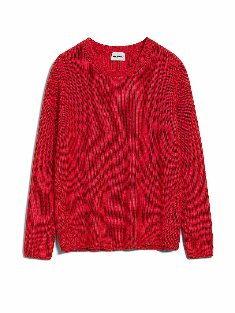 ARMEDANGELS | Pullover Oversized Fit NURIELLA | rot