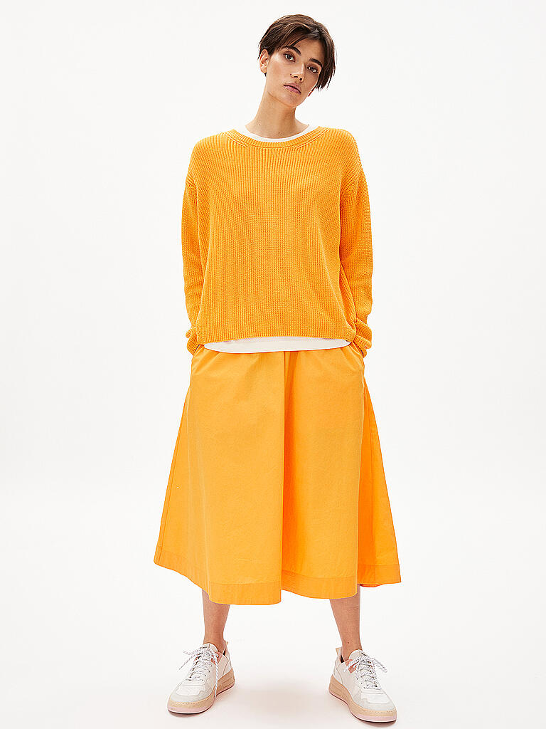 ARMEDANGELS | Pullover Oversized Fit NURIELLA | orange