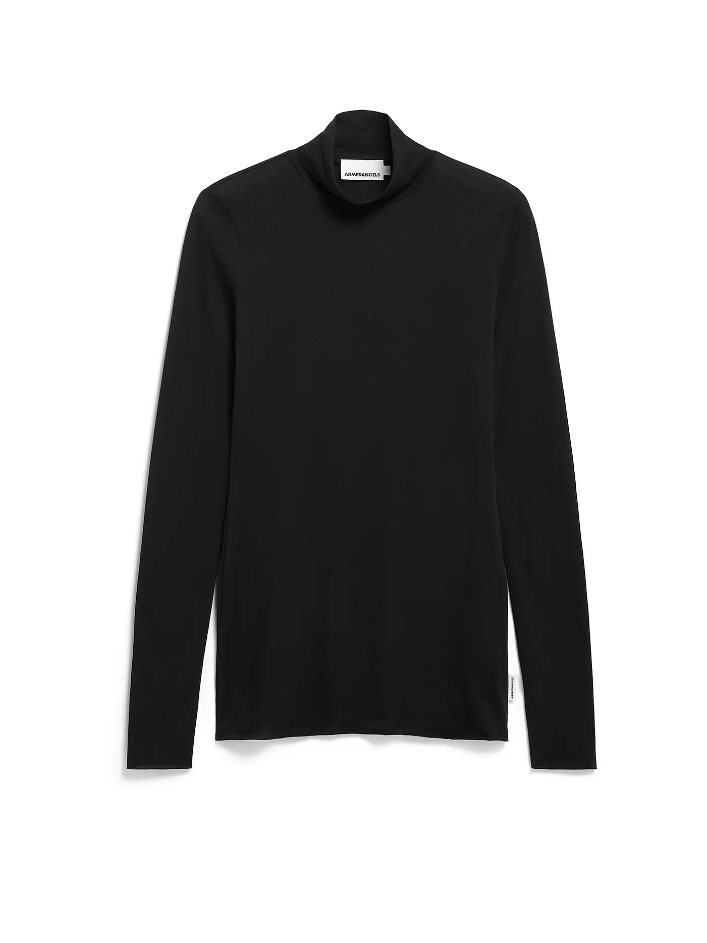 ARMEDANGELS | Rollkragenpullover GRAZILIANAA | schwarz