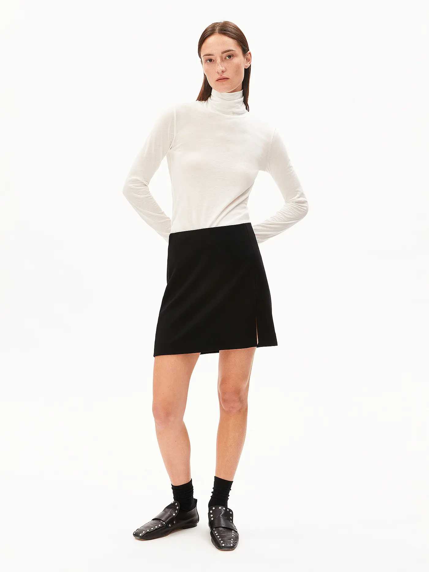 ARMEDANGELS | Rollkragenpullover GRAZILIANAA | creme