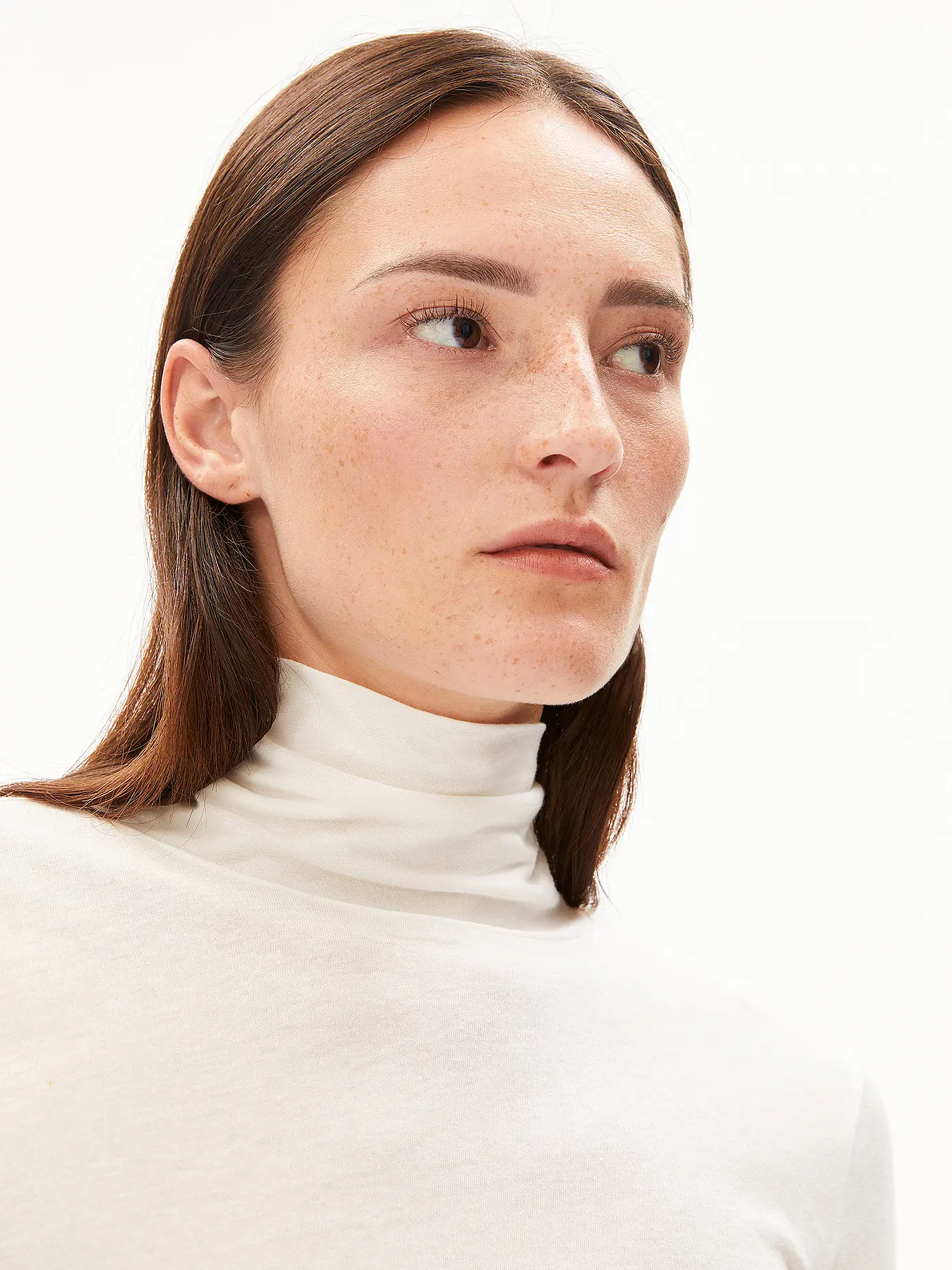 ARMEDANGELS | Rollkragenpullover GRAZILIANAA | creme