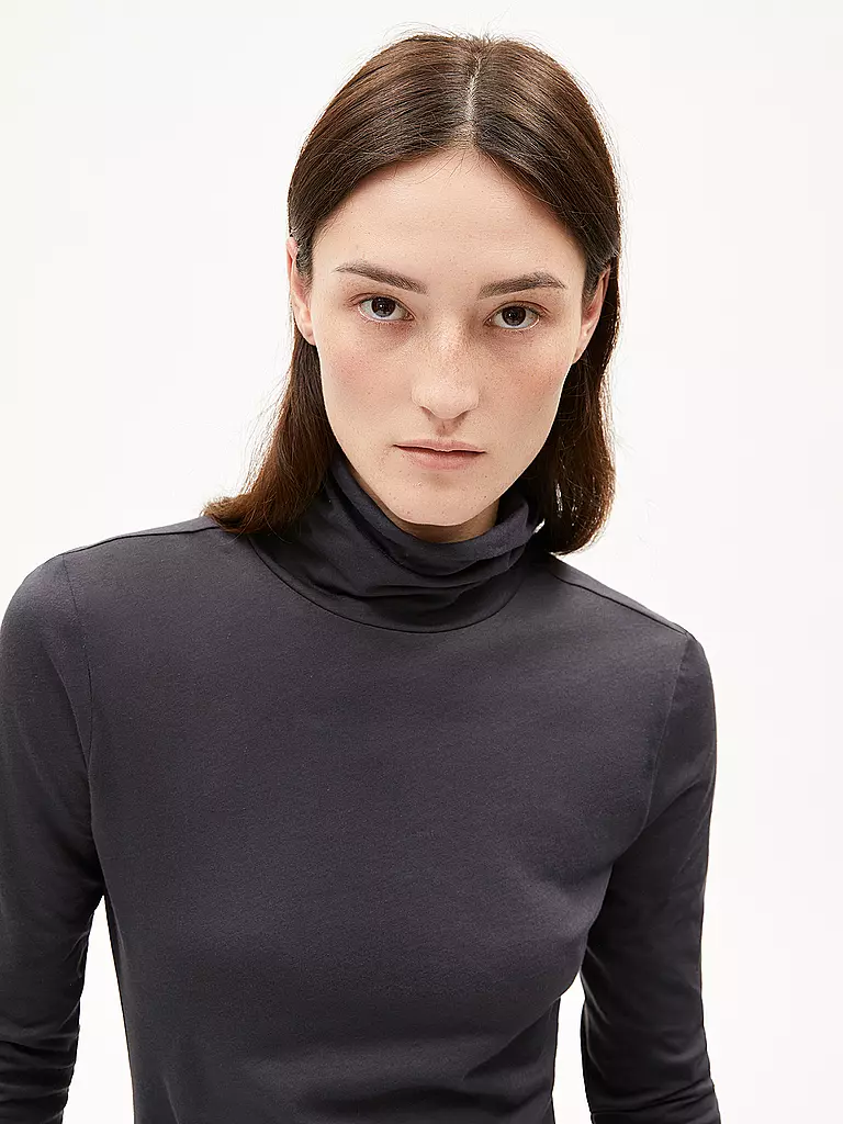 ARMEDANGELS | Rollkragenpullover GRAZILIANAA | grau
