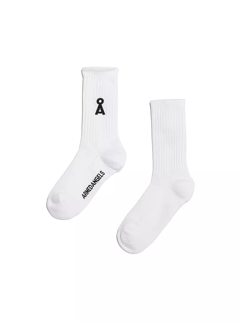 ARMEDANGELS | Socken SAAMU white | beige