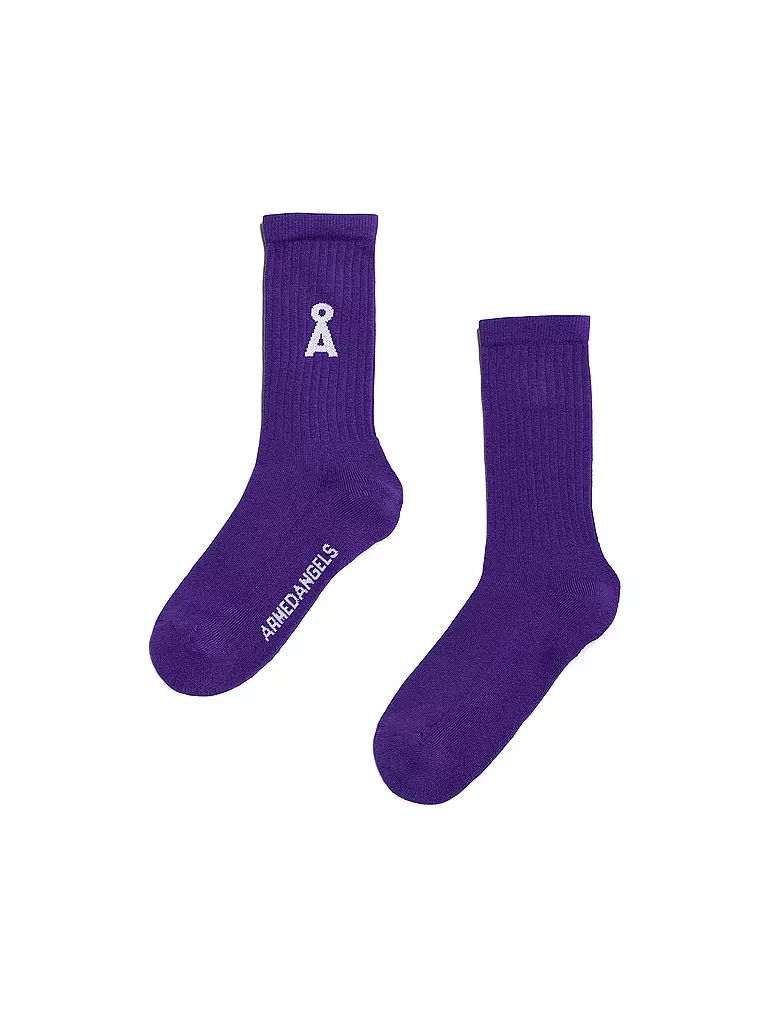 ARMEDANGELS | Socken SAAMUS BOLD indigo lilac | lila