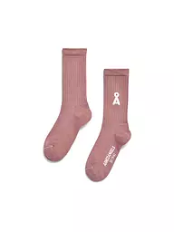 ARMEDANGELS | Socken SAAMUS BOLD black | rosa