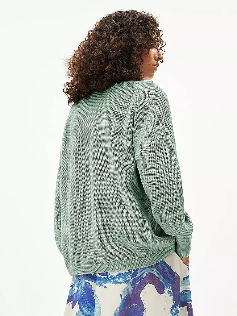 ARMEDANGELS | Strickjacke Loose Fit VIDANAA | dunkelblau