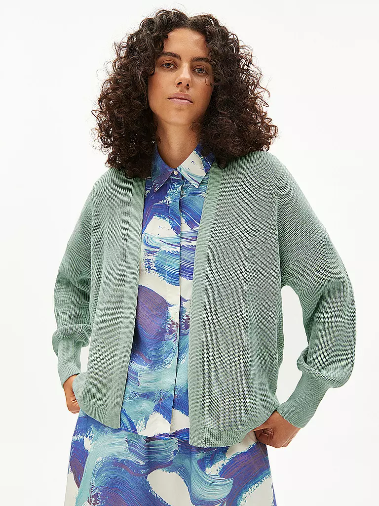 ARMEDANGELS | Strickjacke Loose Fit VIDANAA | dunkelblau