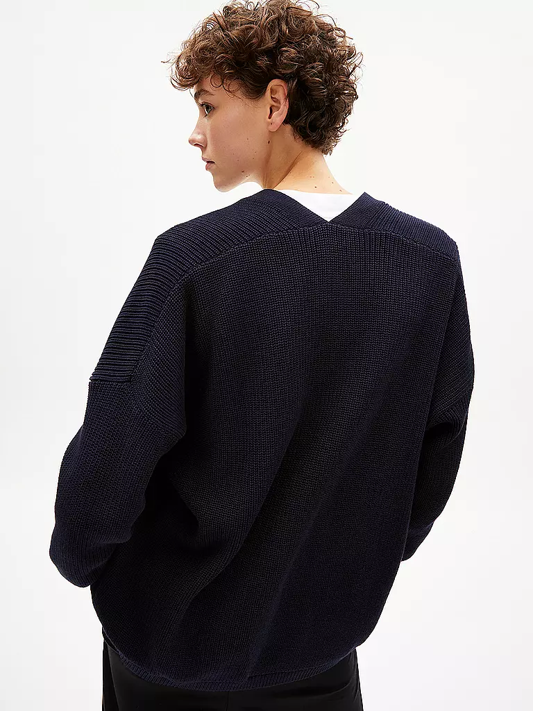 ARMEDANGELS | Strickjacke Loose Fit VIDANAA | grün