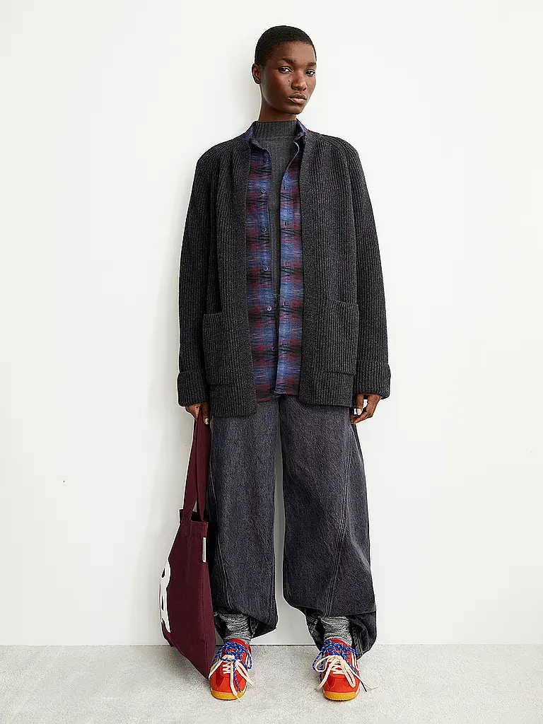 ARMEDANGELS | Strickjacke WARDAA | grau