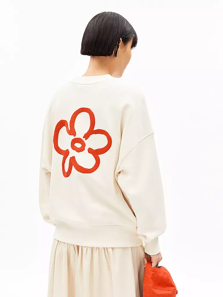 ARMEDANGELS | Sweater ALIZAA FLOWER  | creme