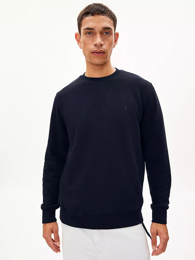 ARMEDANGELS | Sweater BAARO COMFORT | dunkelblau