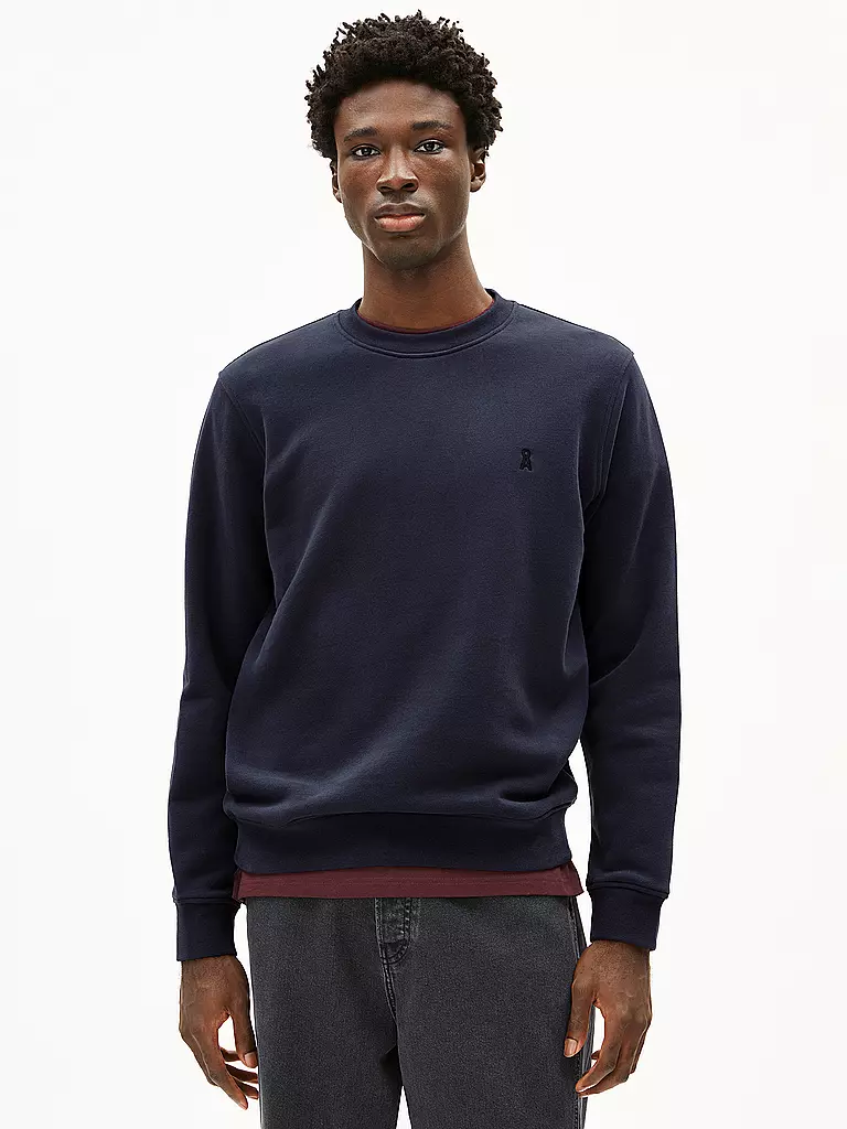 ARMEDANGELS | Sweater BAARO LOOP  | blau