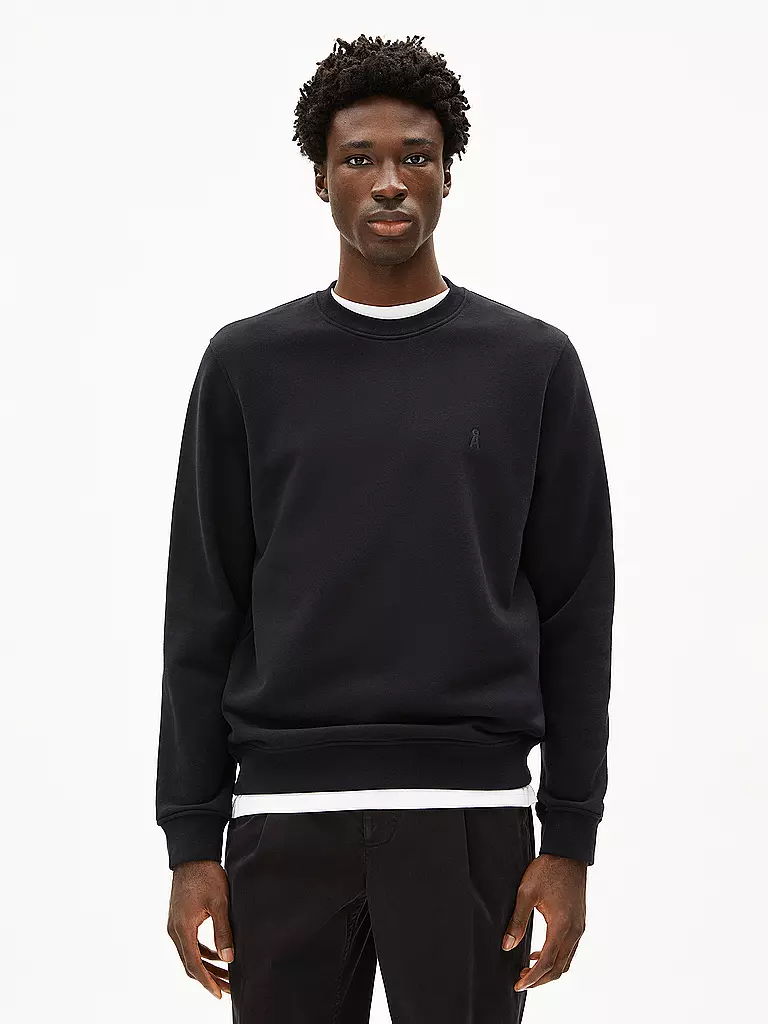 ARMEDANGELS | Sweater BAARO LOOP  | schwarz