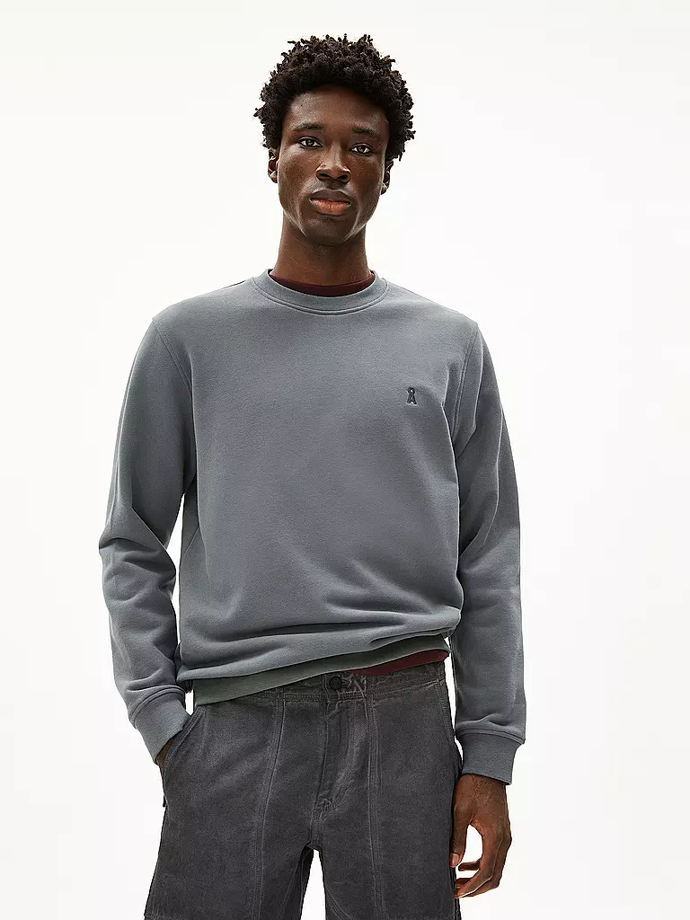 ARMEDANGELS | Sweater BAARO LOOP  | grau