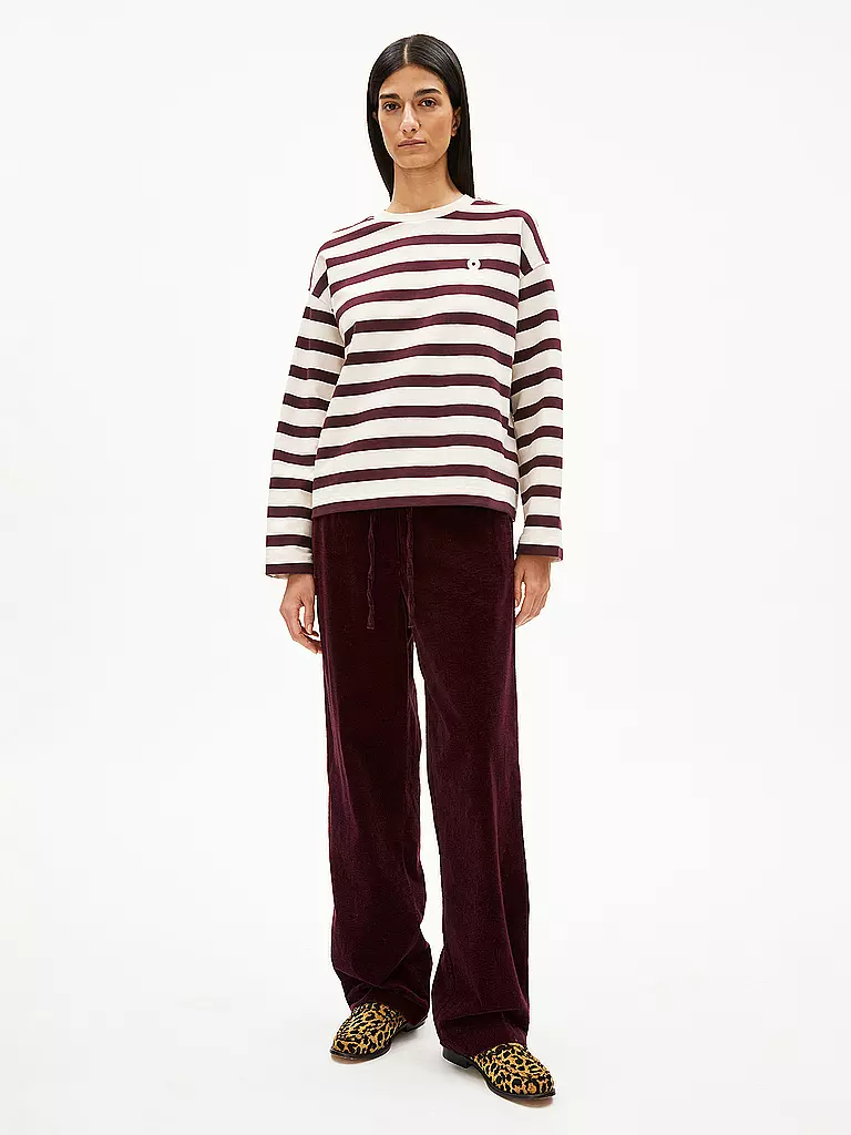ARMEDANGELS | Sweater ICONIC FRANKAA | dunkelrot