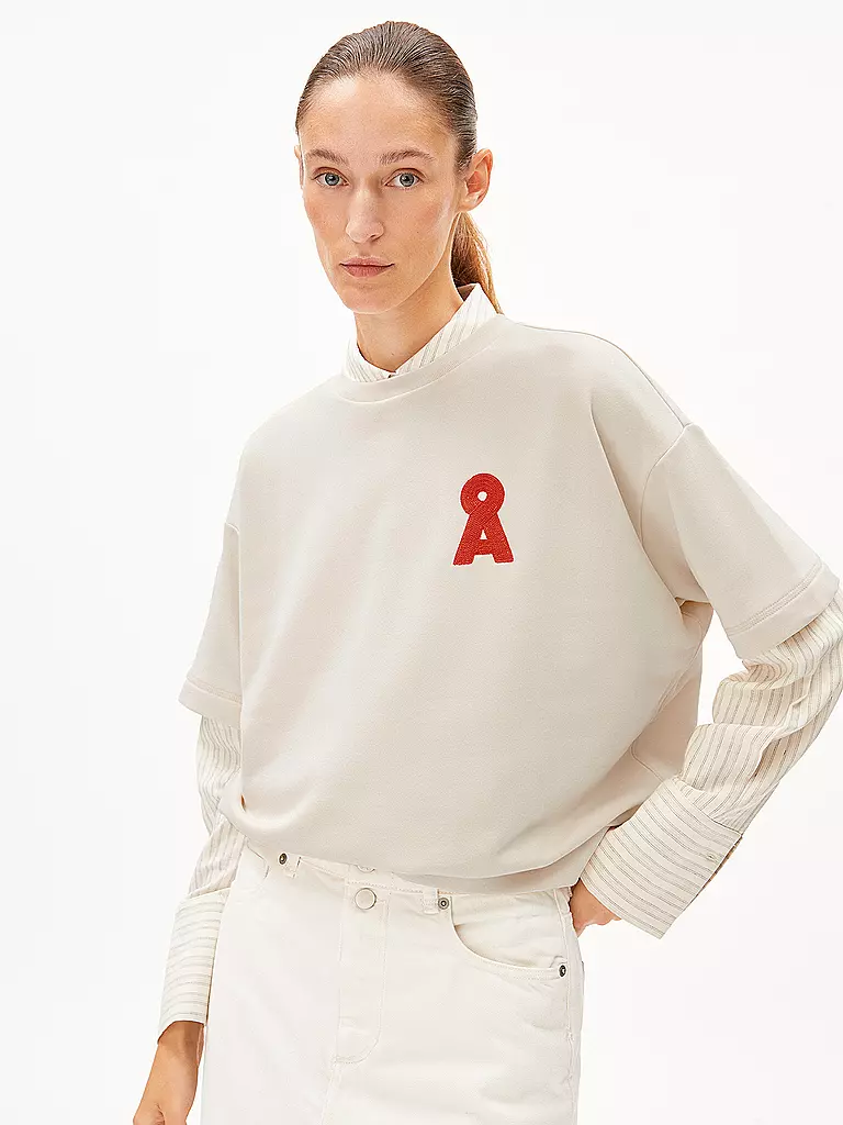 ARMEDANGELS | Sweatshirt BAMIKAA | creme