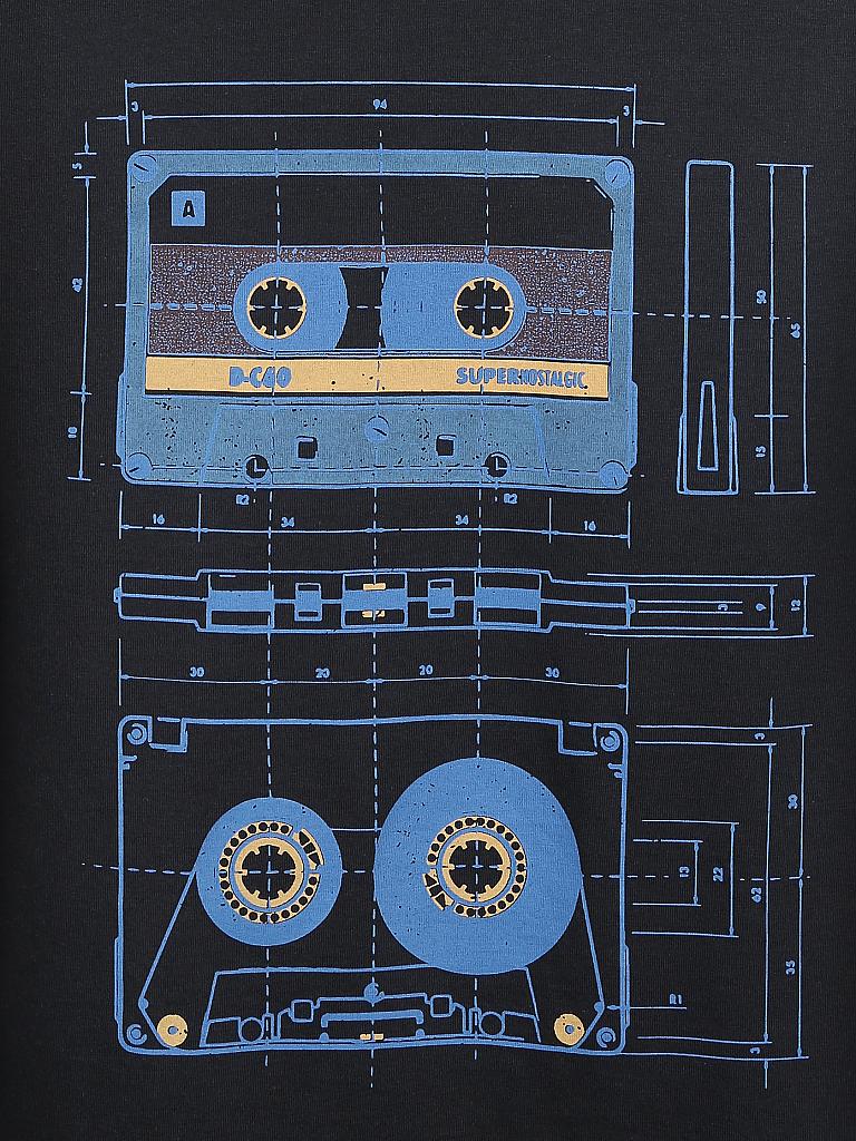 ARMEDANGELS | T-Shirt " Jaames Cassettes " | blau