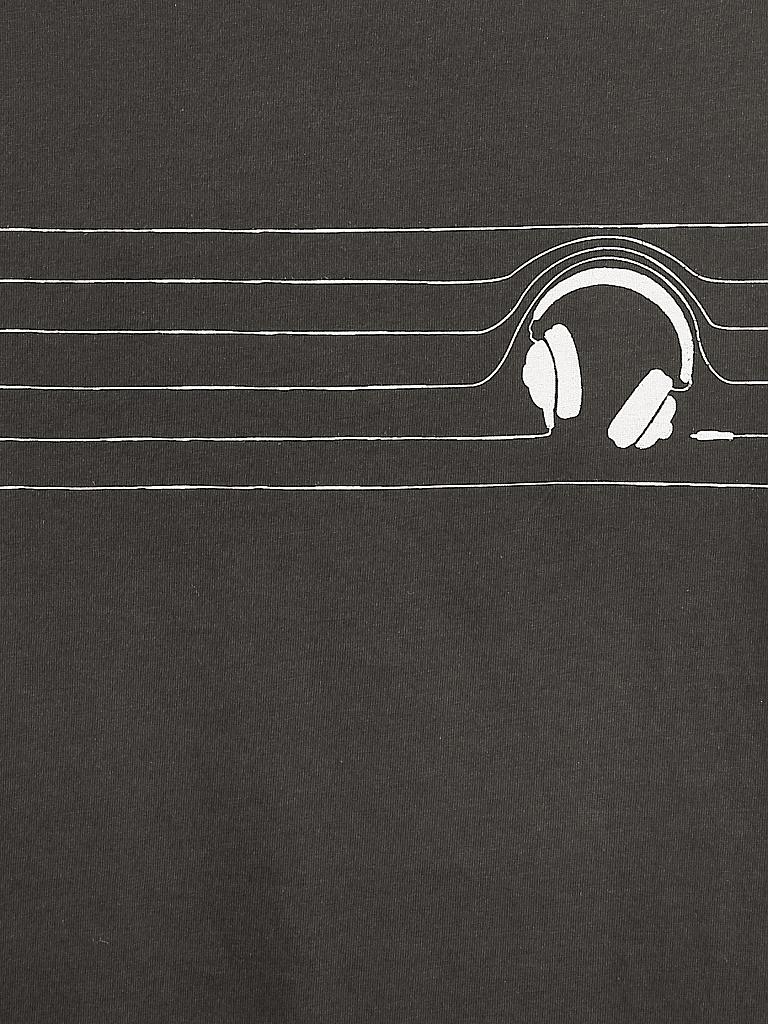 ARMEDANGELS | T-Shirt " Jaames Headphones " | schwarz