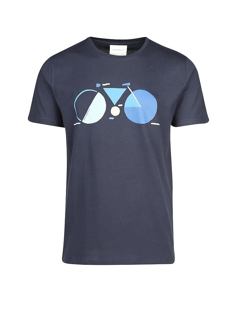 ARMEDANGELS | T-Shirt "Jaames Field Bike" | blau