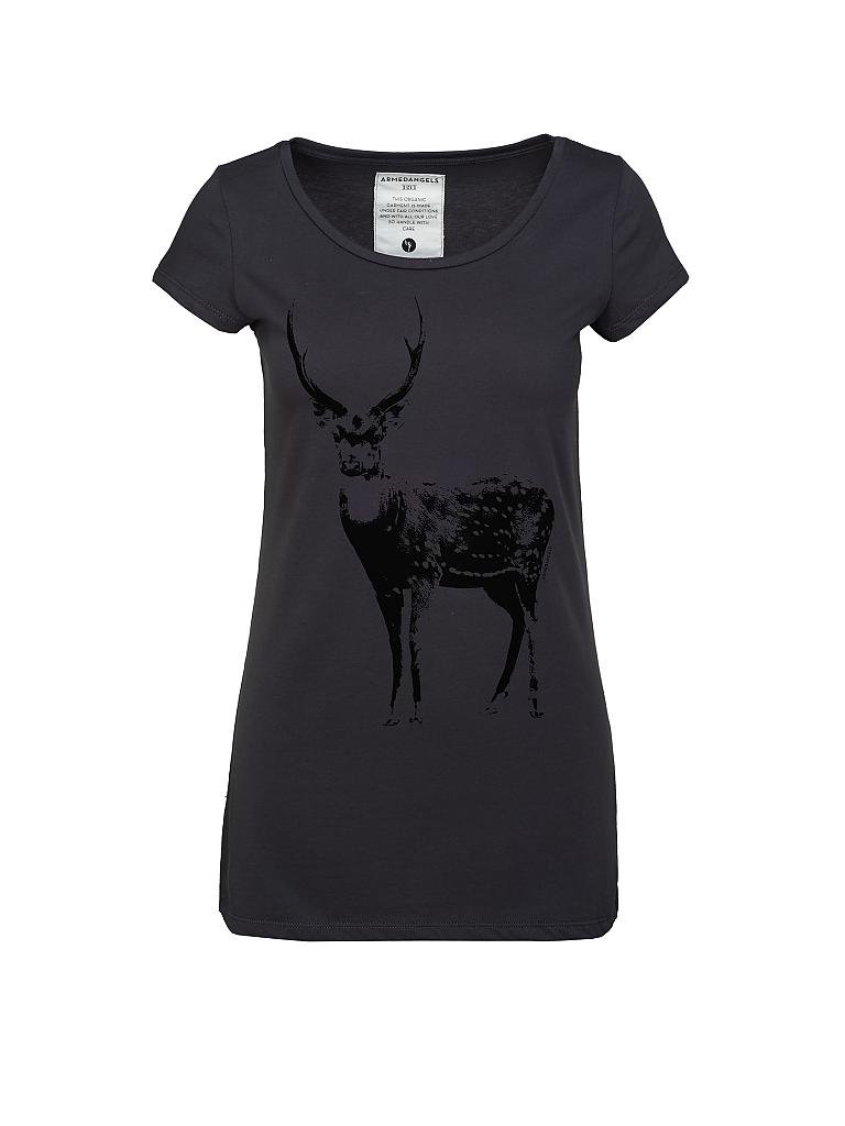 ARMEDANGELS | T-Shirt "Uma Nordic Deer" | grau