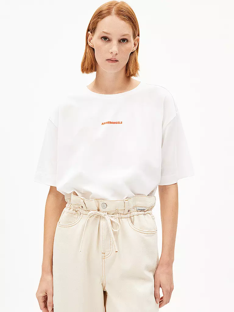 ARMEDANGELS | T-Shirt  | weiss