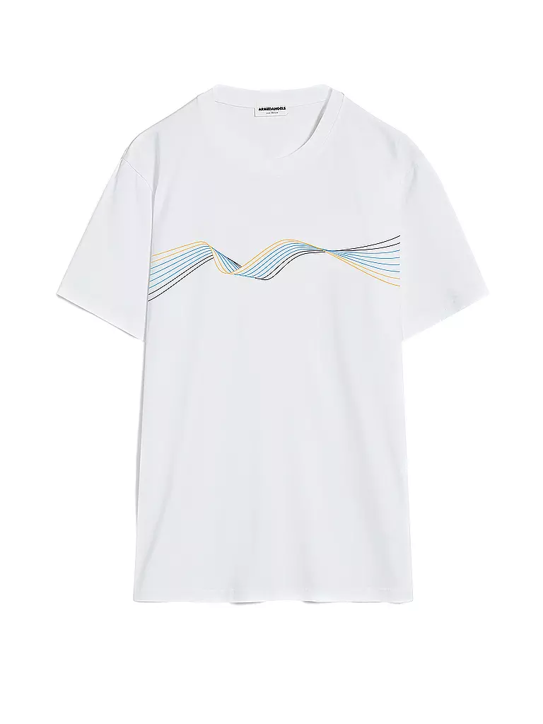 ARMEDANGELS | T-Shirt AADONI WAVE | weiss