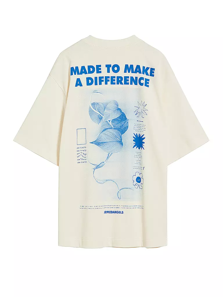 ARMEDANGELS | T-Shirt AALOX SUMMER SUN | creme