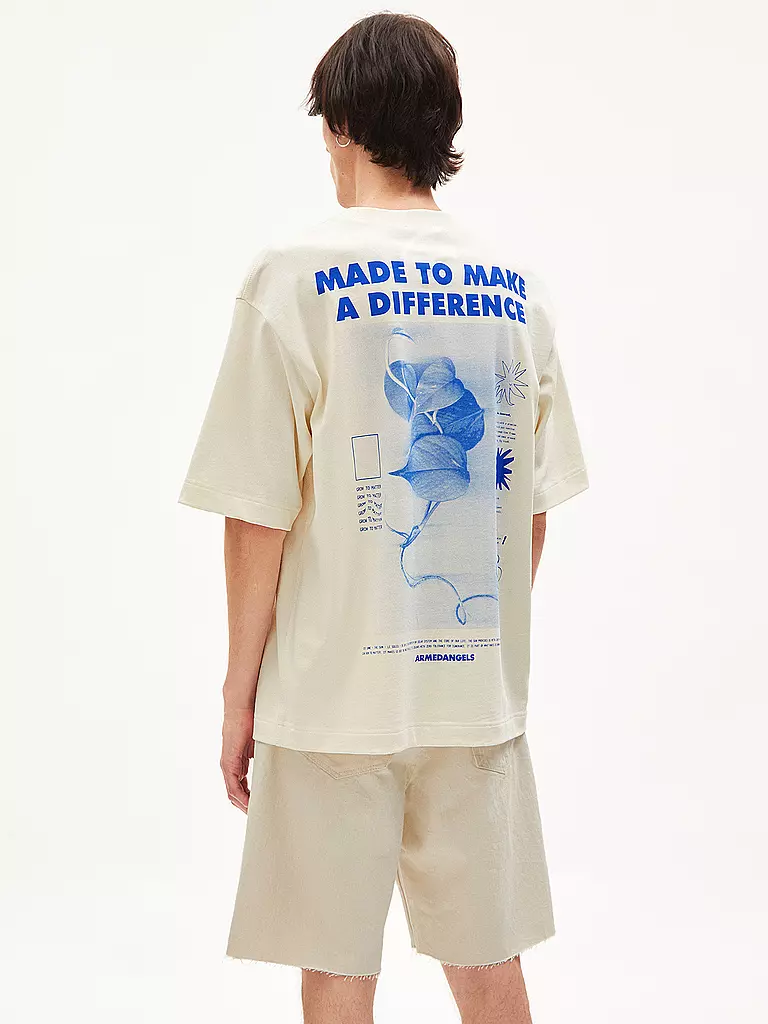 ARMEDANGELS | T-Shirt AALOX SUMMER SUN | creme