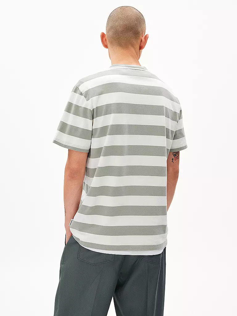 ARMEDANGELS | T-Shirt BAHAAR STRIPES | blau