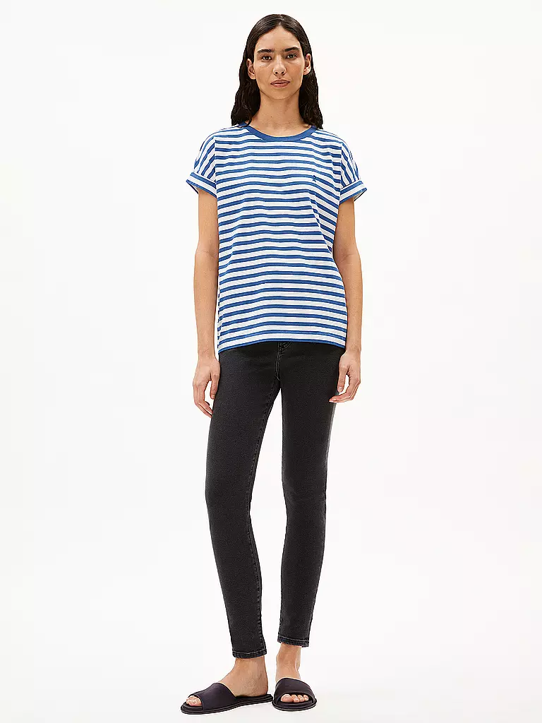 ARMEDANGELS | T-Shirt IDAARA  | creme
