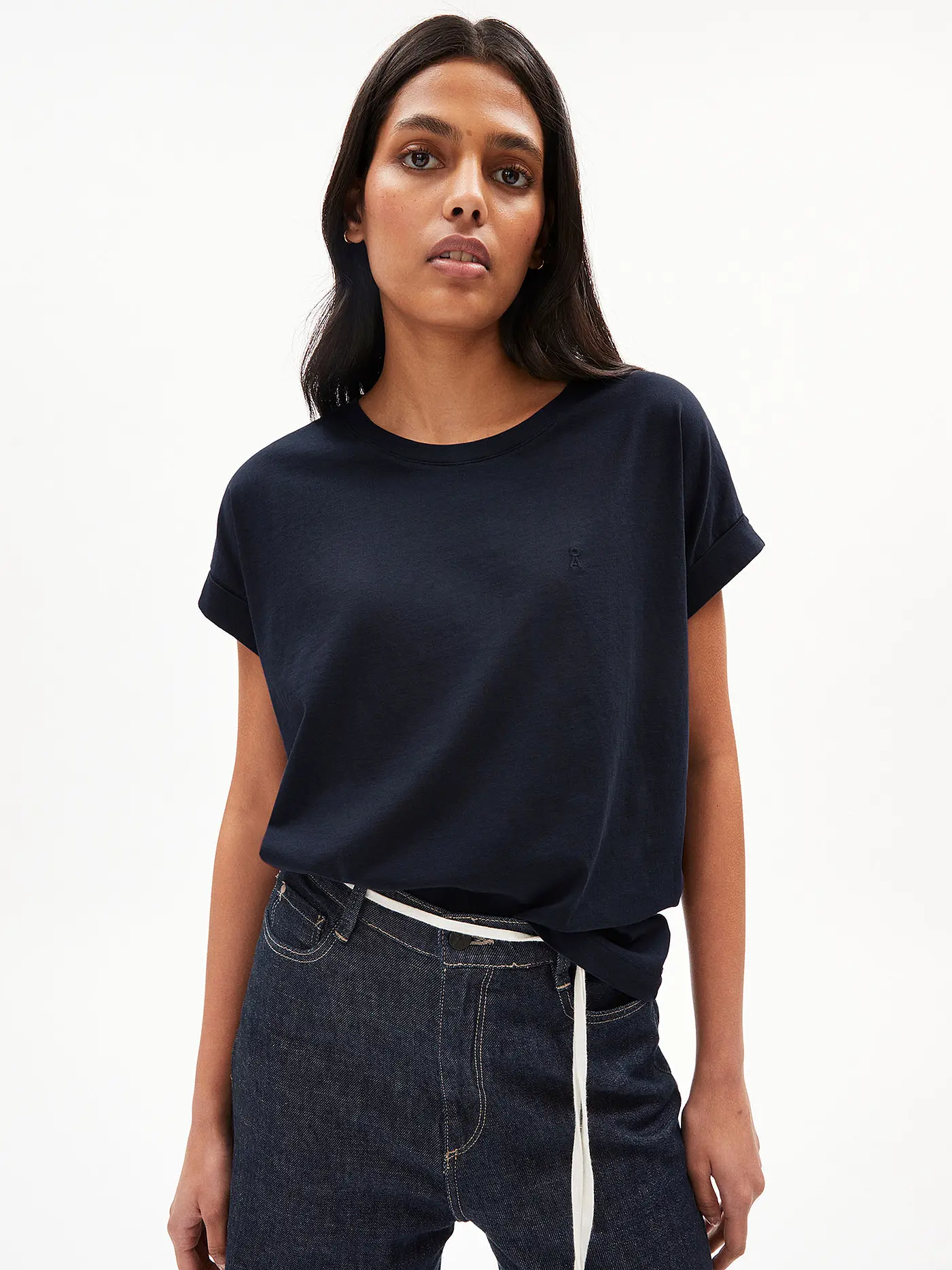 ARMEDANGELS | T-Shirt IDAARA | dunkelblau
