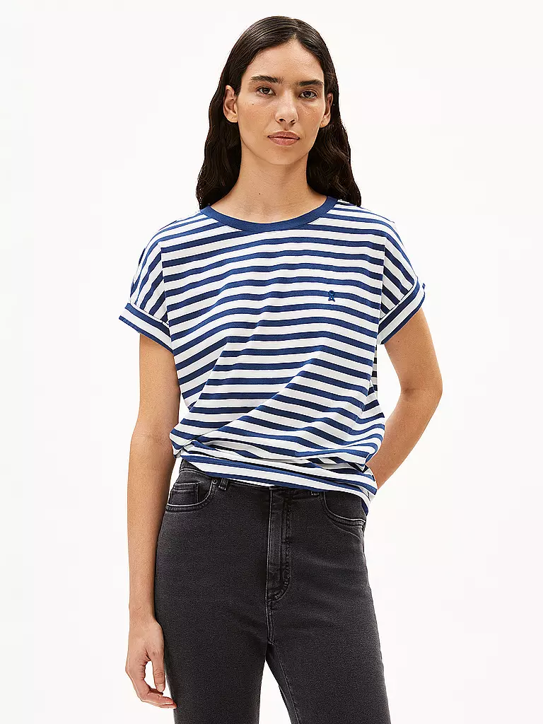 ARMEDANGELS | T-Shirt IDAARA | blau