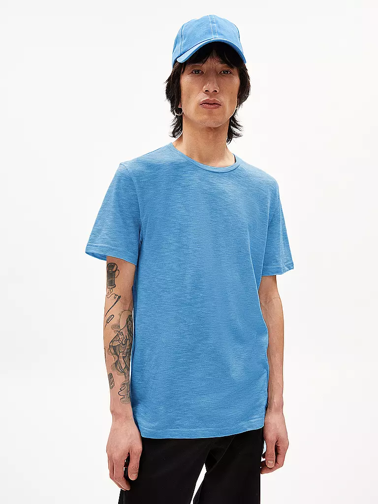 ARMEDANGELS | T-Shirt JAAMES  | hellblau