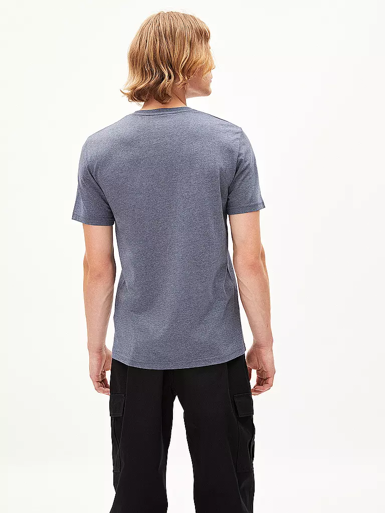 ARMEDANGELS | T-Shirt JAAMES CLASSIC | blau