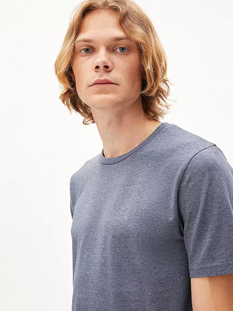 ARMEDANGELS | T-Shirt JAAMES CLASSIC | blau