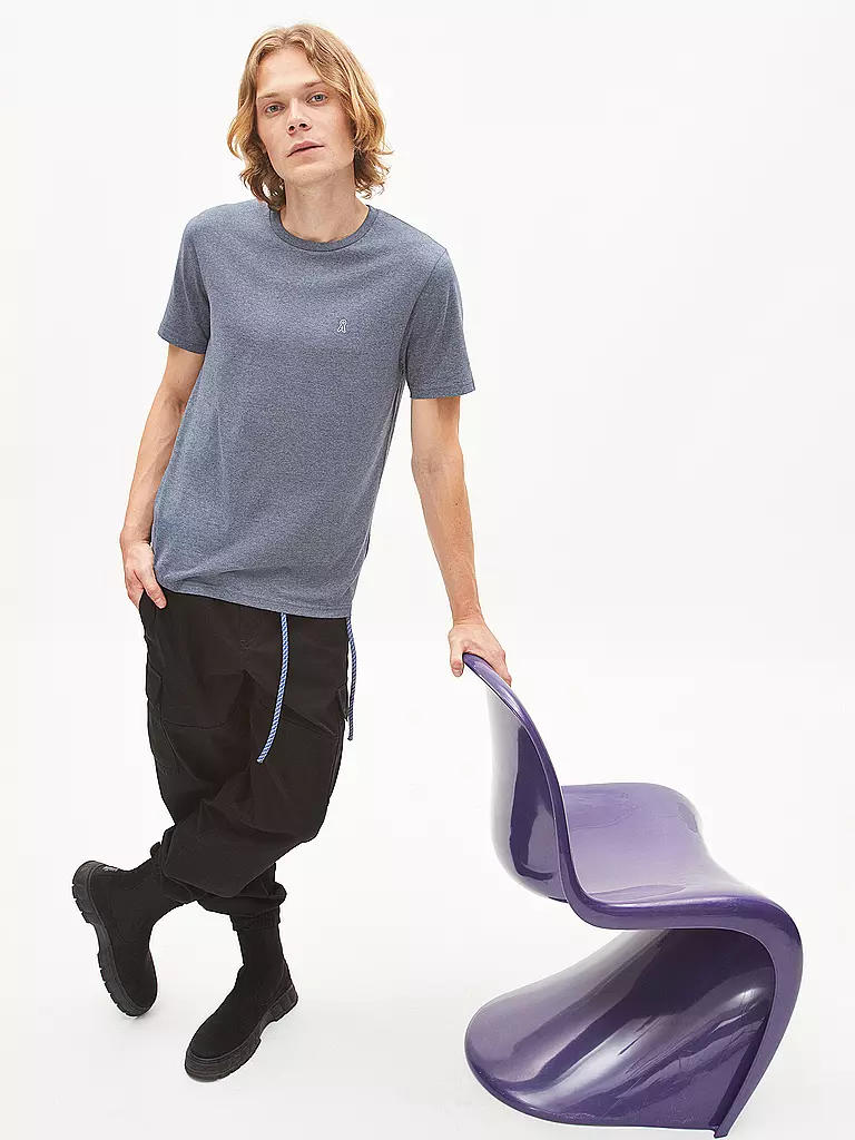 ARMEDANGELS | T-Shirt JAAMES CLASSIC | blau