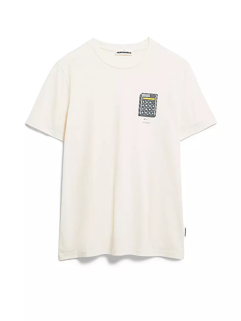 ARMEDANGELS | T-Shirt JAAMES DO THE MAATH | creme