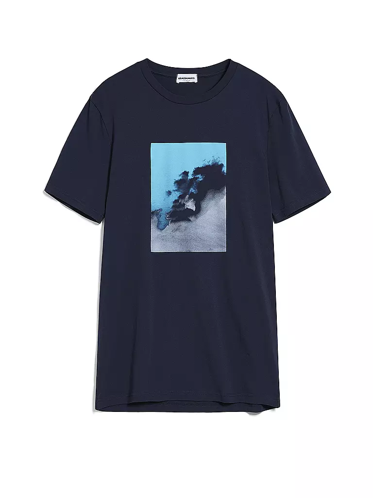 ARMEDANGELS | T-Shirt JAAMES SUMMER SKY | blau