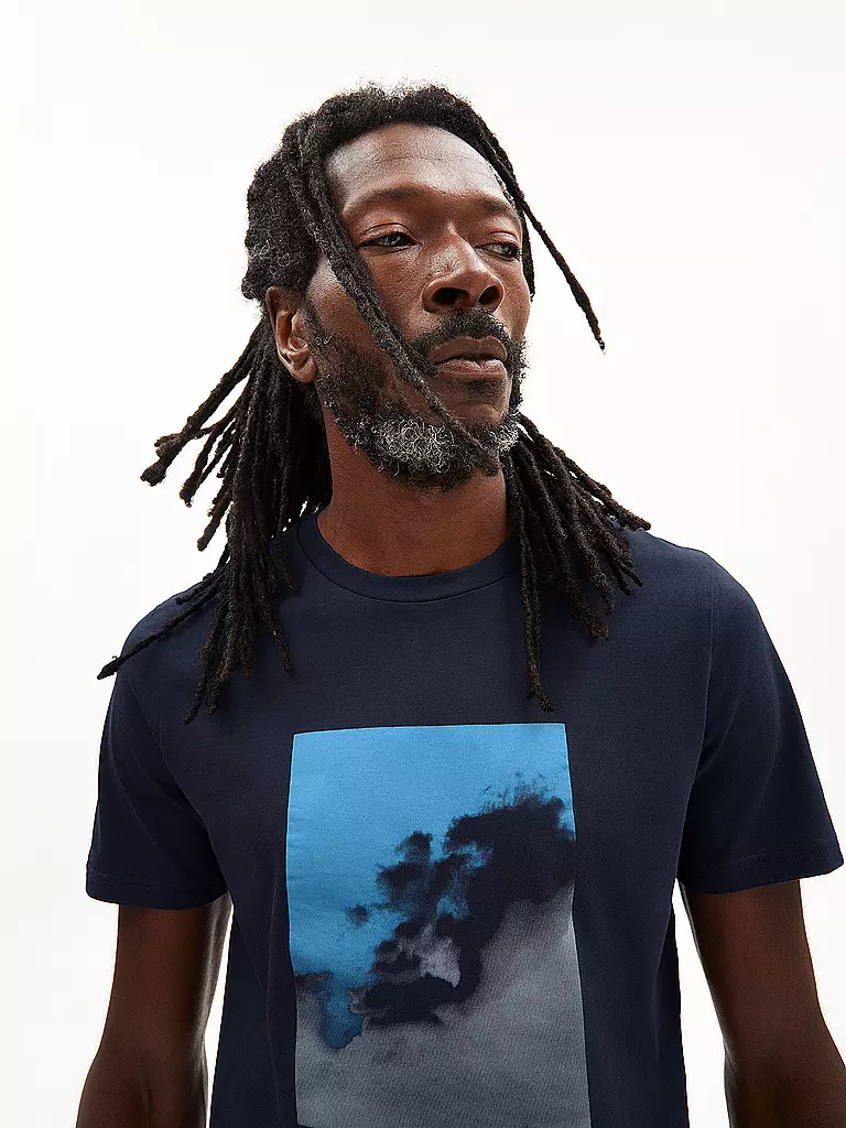 ARMEDANGELS | T-Shirt JAAMES SUMMER SKY | blau